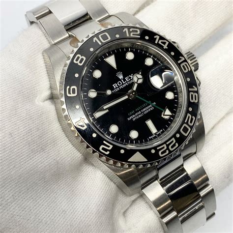 rolex gmt master 2 ghiera nera|rolex gmt master watch.